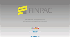 Desktop Screenshot of finpac.it
