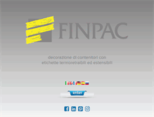 Tablet Screenshot of finpac.it